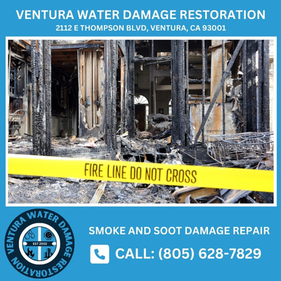 smoke and soot damage repair
